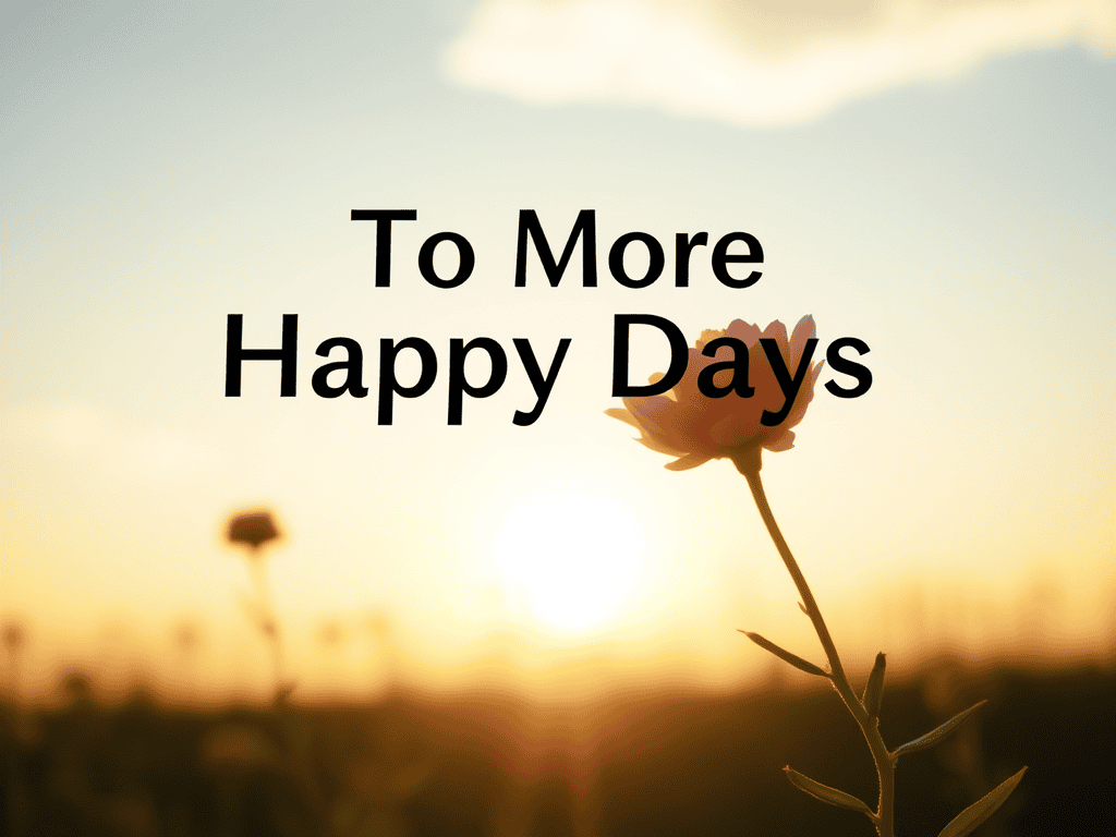 To More Happy Days